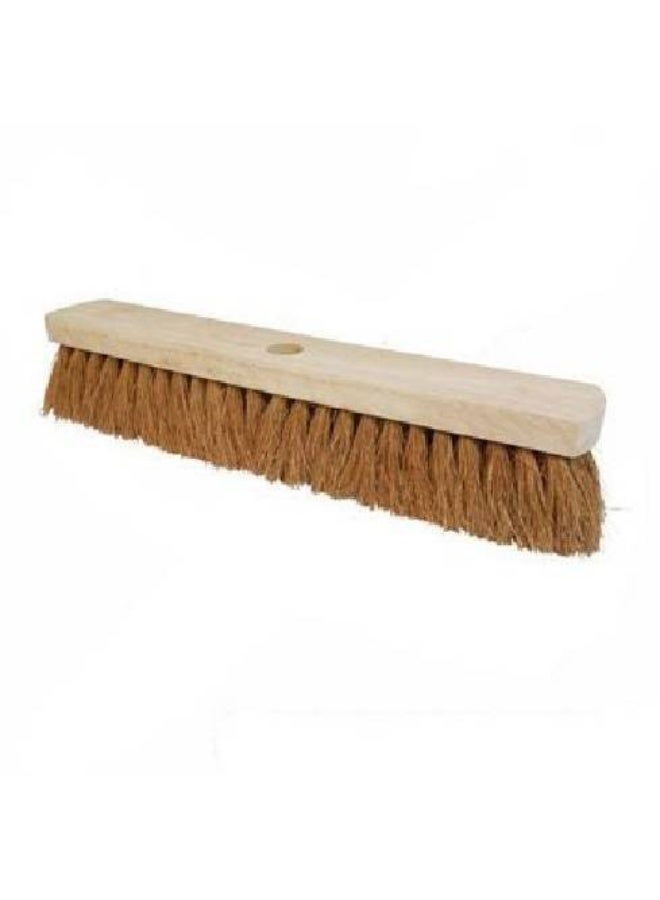 COCO BROOM WITH WOODEN HANDLE ECO 12"